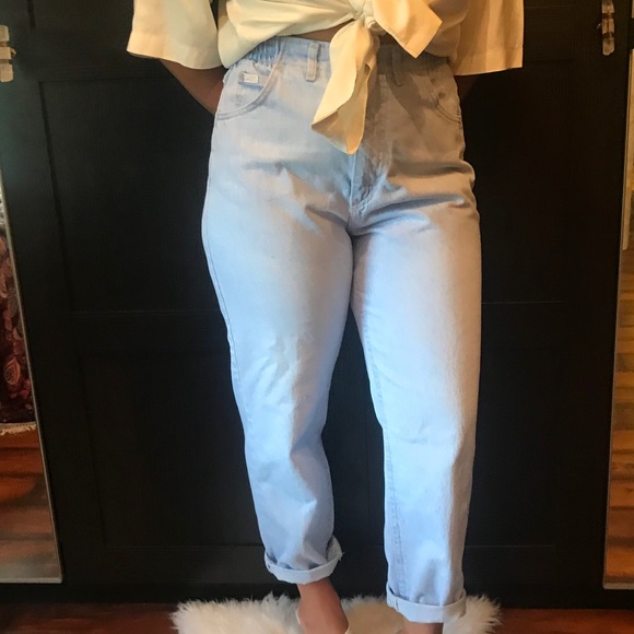 lee side elastic jeans